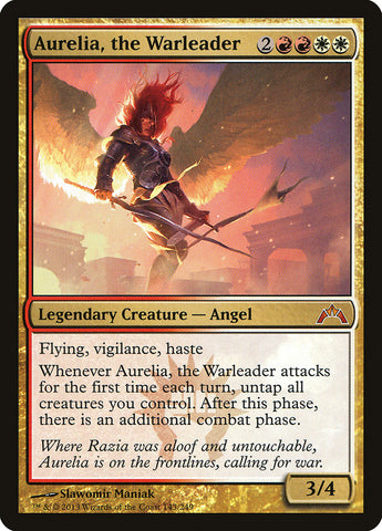 Aurelia, the Warleader [Gatecrash] 