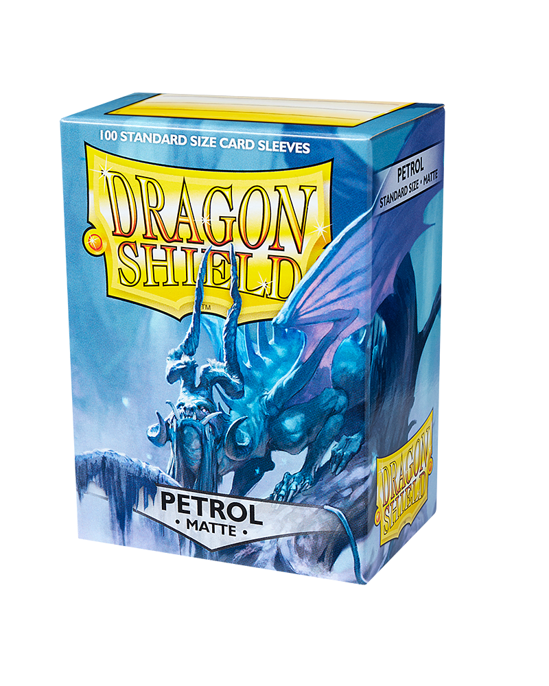 Dragon Shield - Standard Matte Sleeves - Petrol (100)