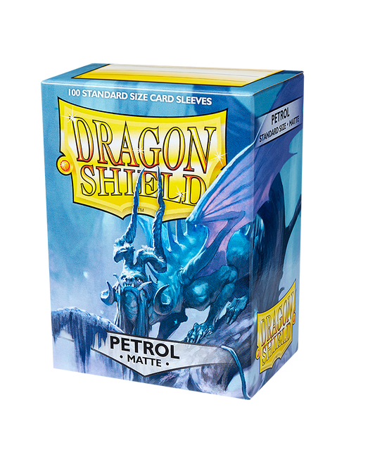 Dragon Shield - Standard Matte Sleeves - Petrol (100)