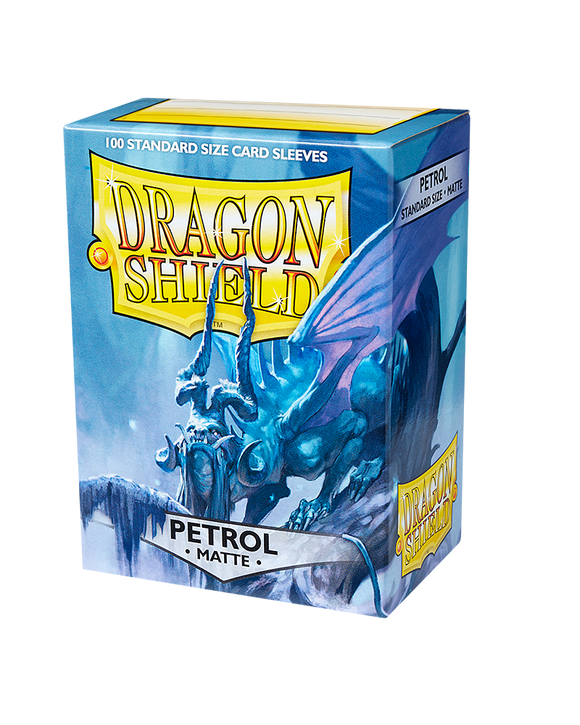 Dragon Shield - Standard Matte Sleeves -  Petrol (100)