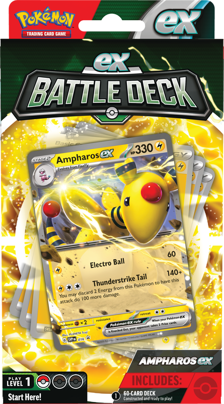 Pokemon - Ampharos Ex - Ex Battle Decks