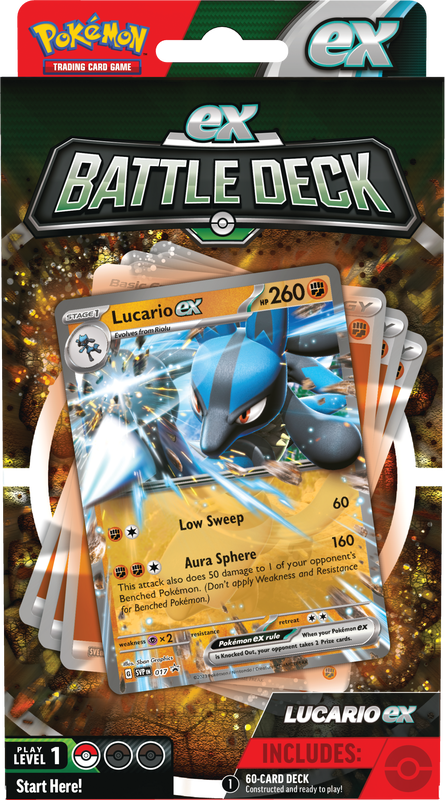 Pokemon - Lucario Ex - Ex Battle Decks