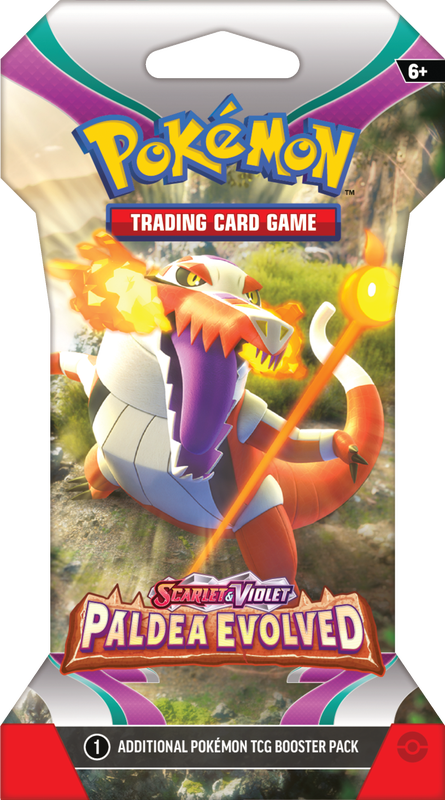 Pokemon - Scarlet And Violet - Paldea Evolved - Sleeved Booster Pack