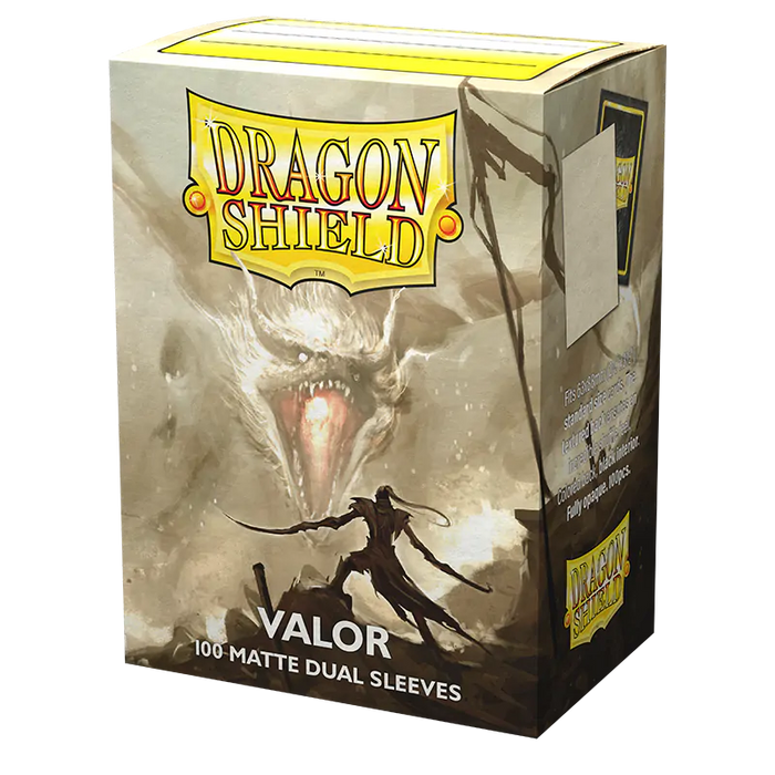 Dragon Shield - Standard Matte Dual Sleeves - Valor (100)