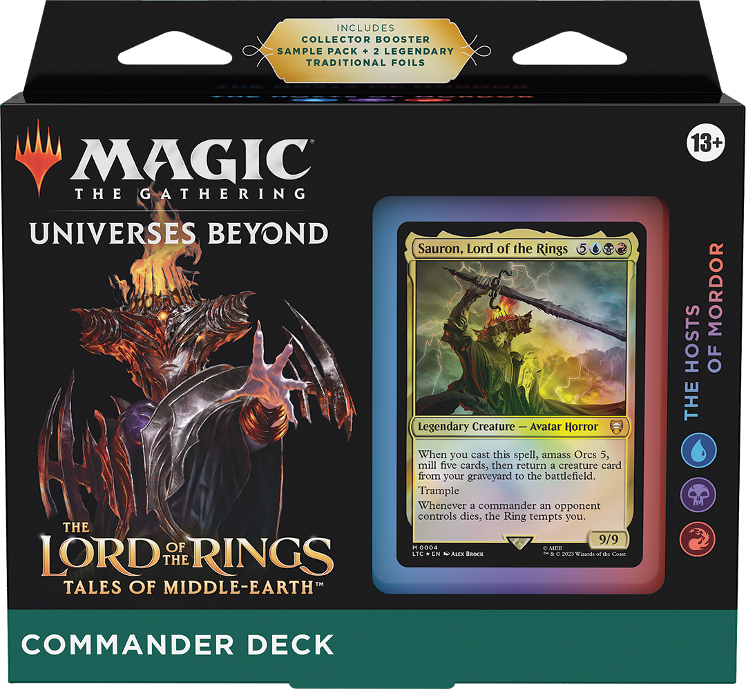 Magic - Lord Of The Rings - The Hosts Of Mordor - Commander Deck