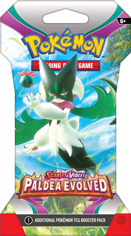 Pokemon - Scarlet And Violet - Paldea Evolved - Sleeved Booster Pack