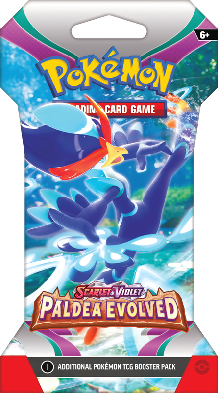 Pokemon - Scarlet And Violet - Paldea Evolved - Sleeved Booster Pack