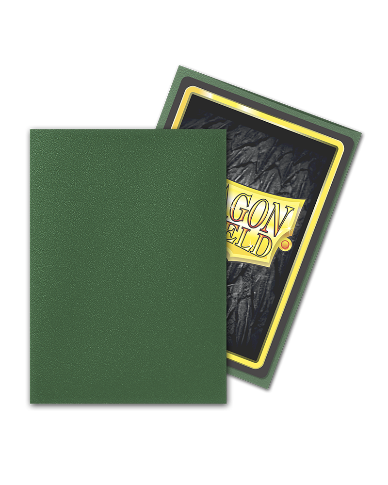 Dragon Shield - Standard Matte Sleeves - Forest Green (100)