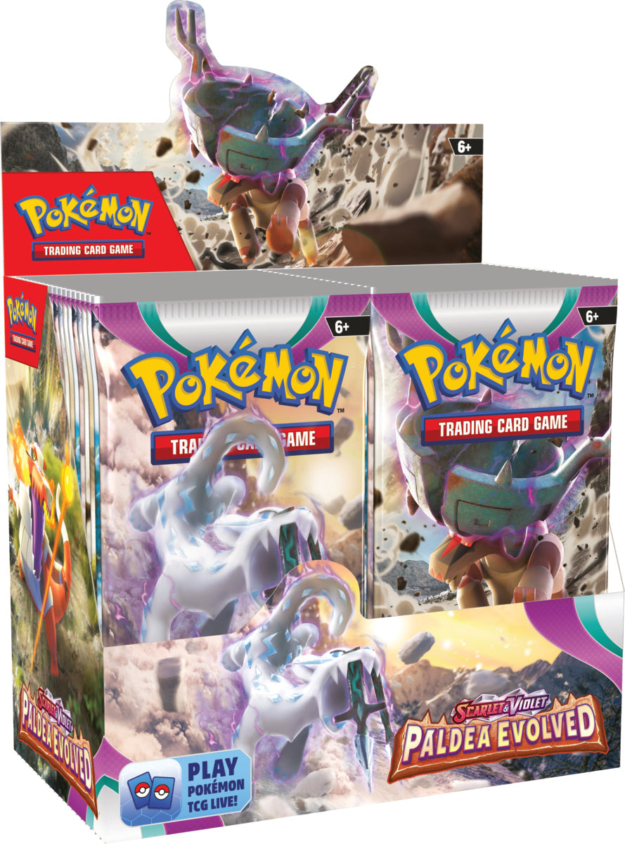 Pokemon - Scarlet And Violet - Paldea Evolved - Booster Box