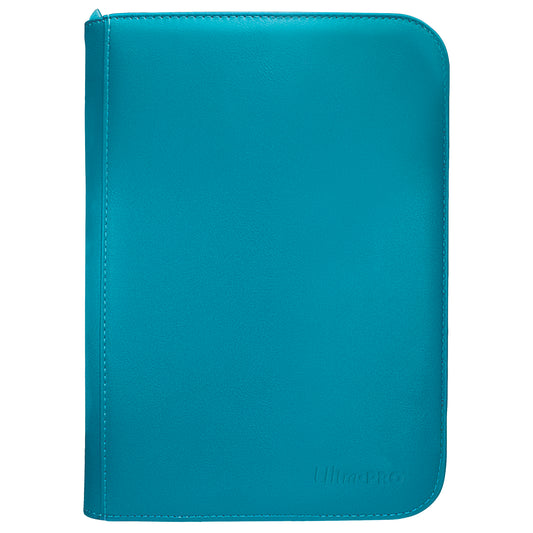 Ultra Pro - 4 Pocket Zippered - Teal - PRO Binder (160)