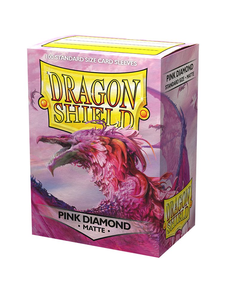 Dragon Shield - Standard Matte Sleeves - Pink Diamond (100)