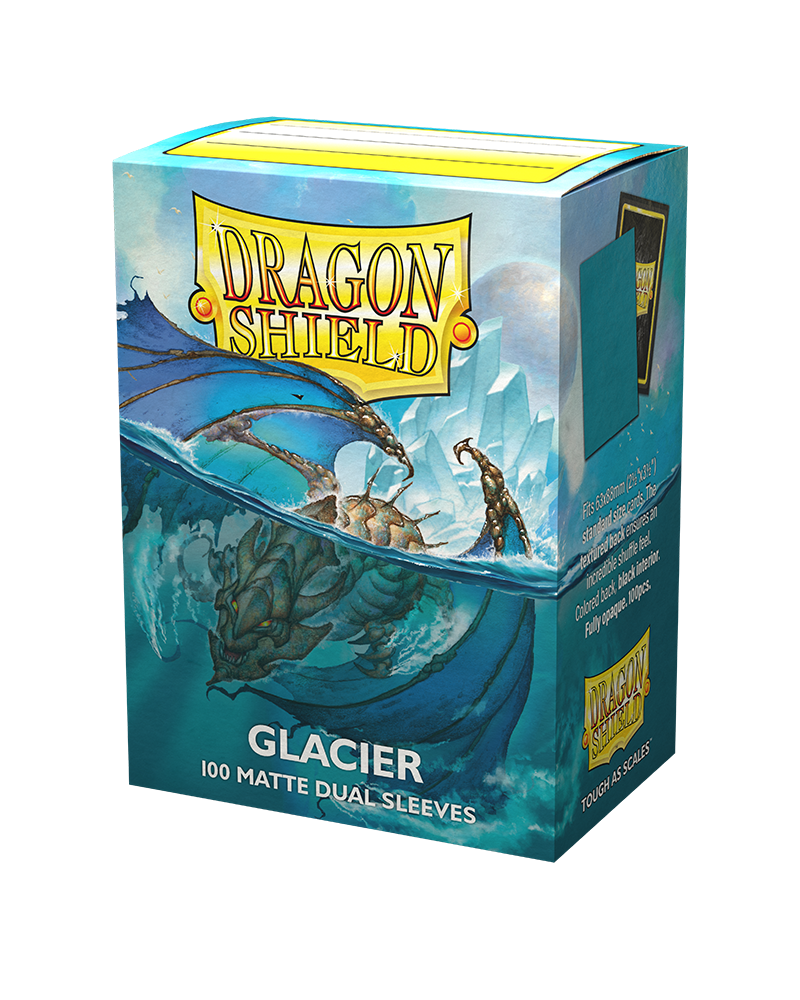 Dragon Shield - Standard Matte Dual Sleeves - Glacier (100)