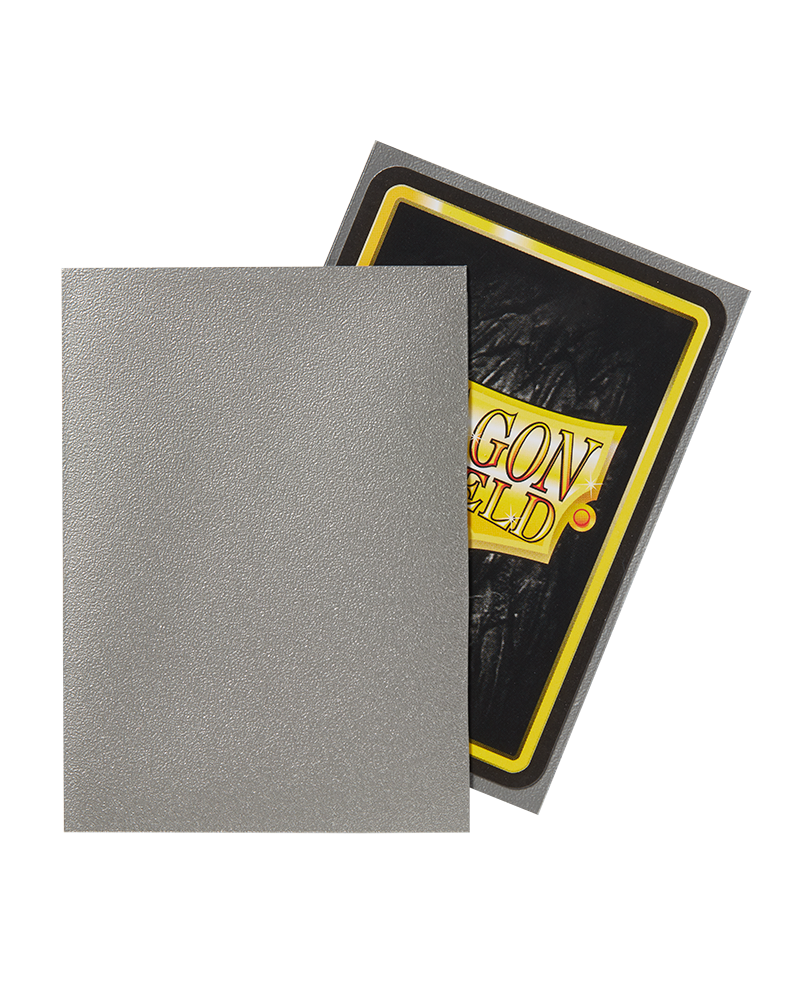 Dragon Shield - Standard Matte Sleeves - Silver (100)