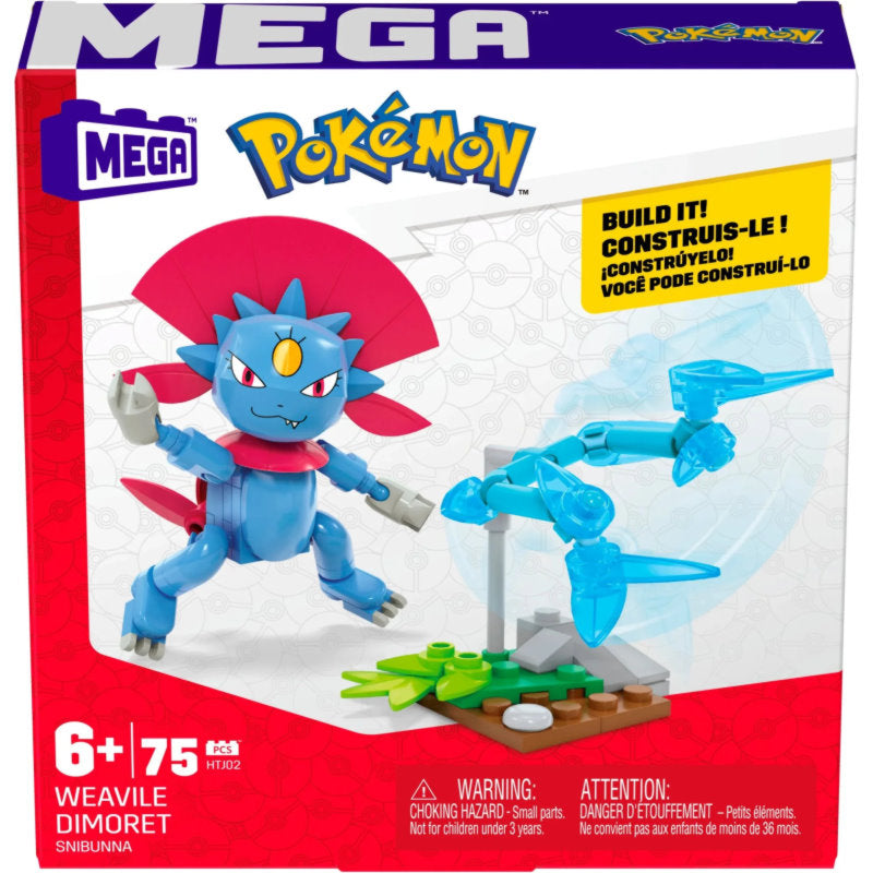 MEGA Construx Pokemon - Power Pack (Weavile or Sylveon)