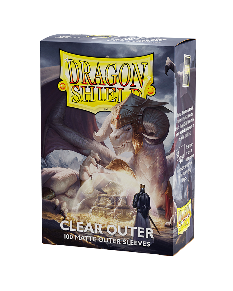 Dragon Shield - Matte Outer Sleeves - Clear (100)