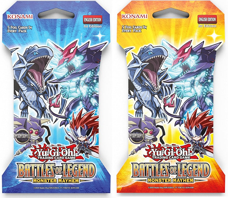 *Précommande* Yu-Gi-Oh! - Battle of Legends : Monster Mayhem - Booster sous pochette - 1re édition
