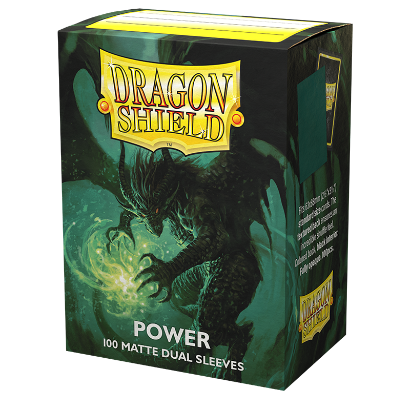 Dragon Shield - Power - 100 Matte Dual Sleeves