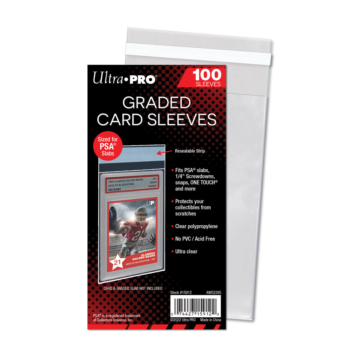 Ultra Pro - PSA Graded Card Sleeves (100)