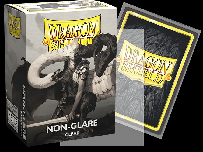 Dragon Shield - Clear - Non-Glare Sleeves (100)