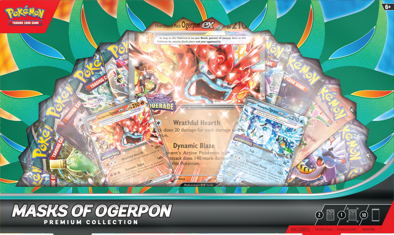 *Pre-Order* Pokémon - Premium Collection (Masks Of Ogerpon)
