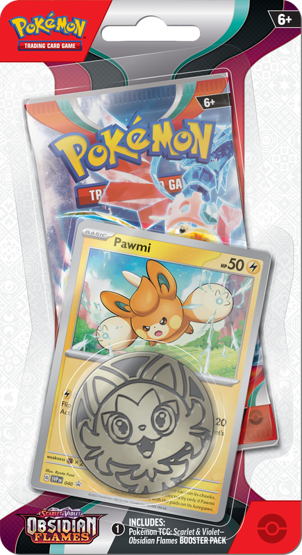 Pokemon - Scarlet And Violet - Obsidian Flames - Pawmi - Checklane Blister