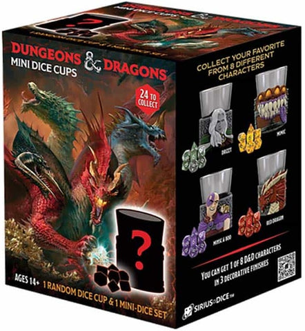 *Pre-Order* Dungeons &amp; Dragons - Mini Dice Cups - Series 2 (Random)