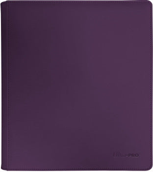Ultra Pro - 12 Pocket Zippered - Midnight Plum - PRO Binder (480)