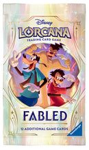Disney Lorcana Fabled - Booster Pack 