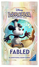 Disney Lorcana Fabled - Booster Pack 