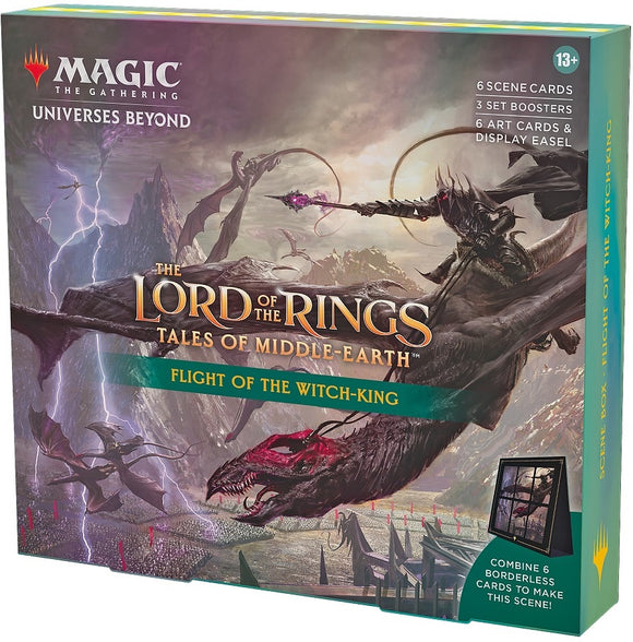 Magic - Lord Of The Rings - Holiday Scene Box - Flight Of The Witch-King