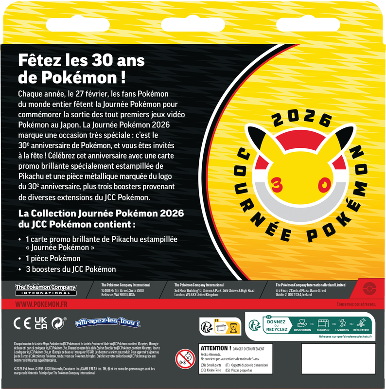 *Pre-Order* Pokémon - Collection Journée Pokémon 2026  (FR)