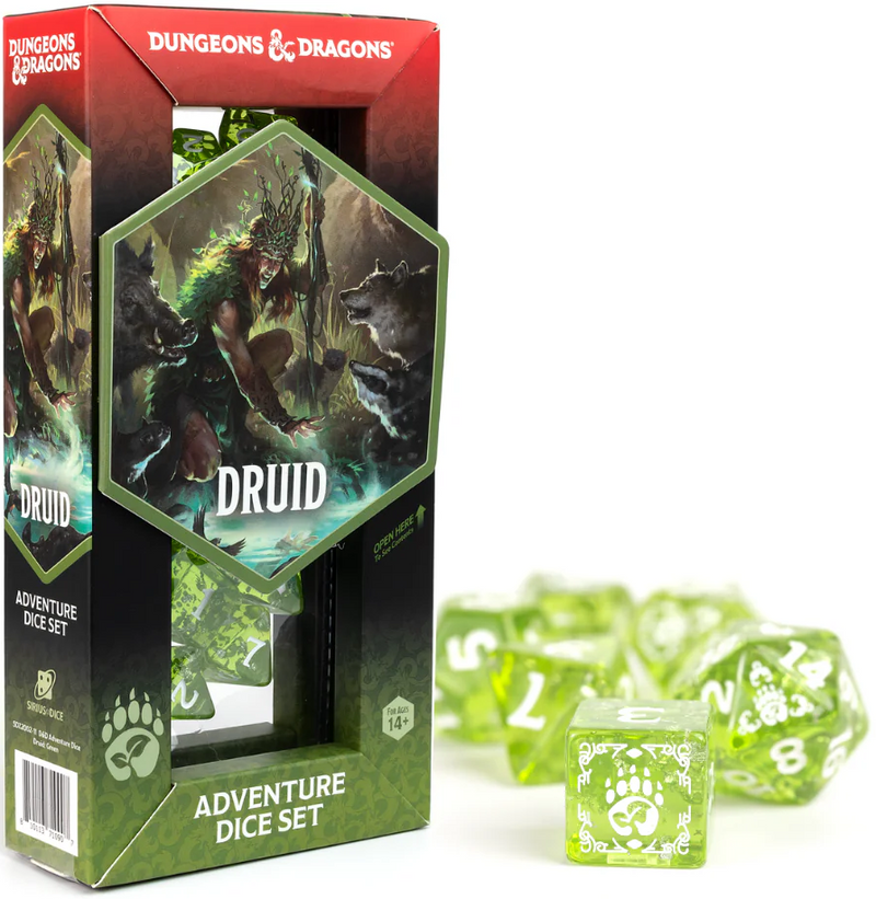 Dungeons & Dragons - Adventure Dice Druid - Green