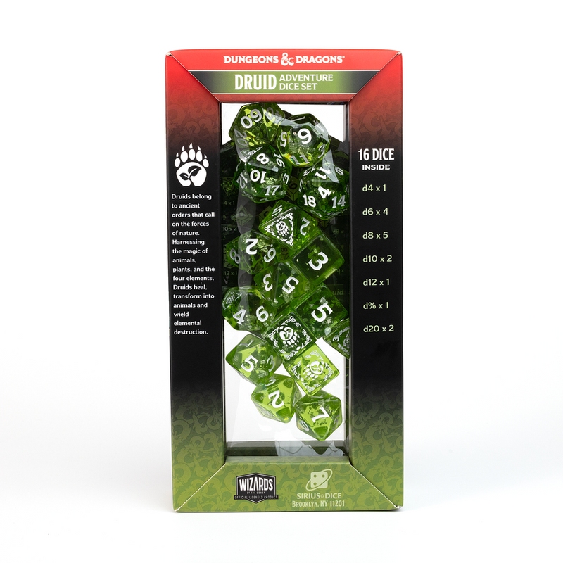 Dungeons & Dragons - Adventure Dice Druid - Green