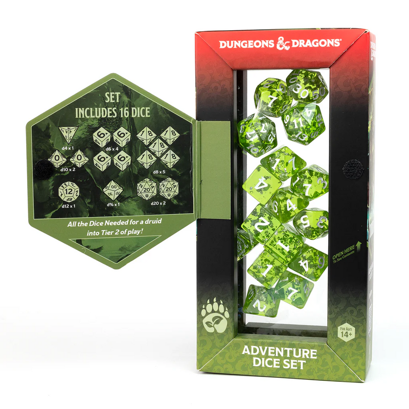Dungeons & Dragons - Adventure Dice Druid - Green
