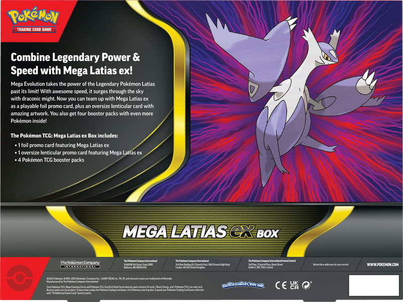 *Pre-Order* Pokémon - Mega Evolution - Mega Latias ex Box