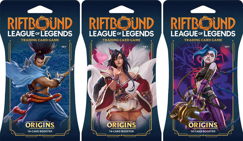 *Pre-Order* League Of Legends TCG - Riftbound - Origins - Sleeved Booster Pack