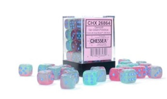 Dices (36D6) - Chessex Gemini (Choose your Color)
