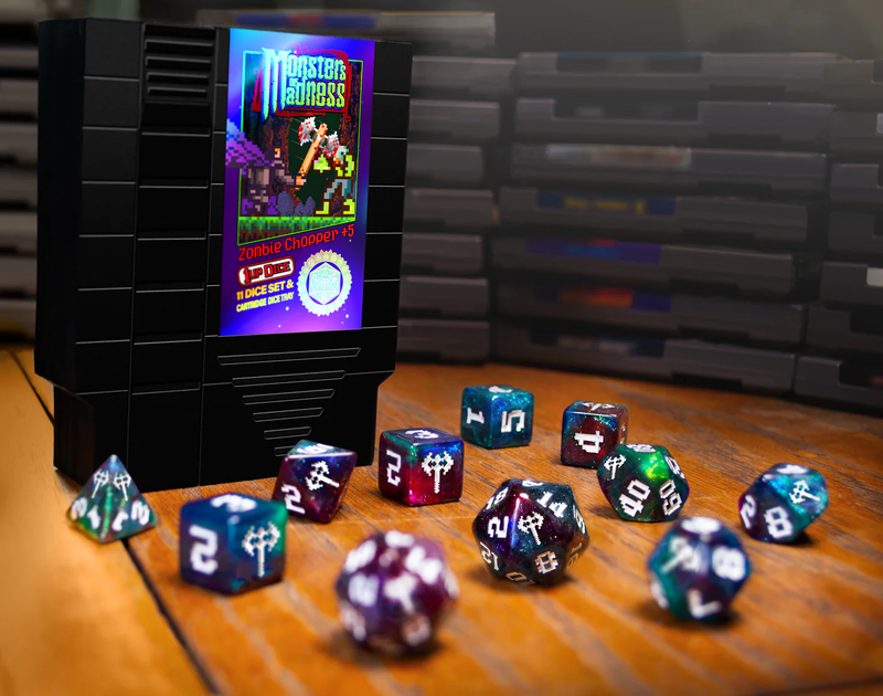1UP-Dice - Zombie Chopper - Polyhedral Dice Set