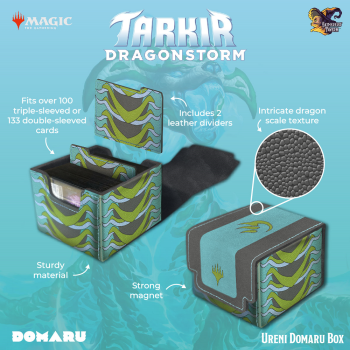 Gatherers Tavern - Magic The Gathering Tarkir : Dragonstorm - Domaru Deck Box (Choose your Design)