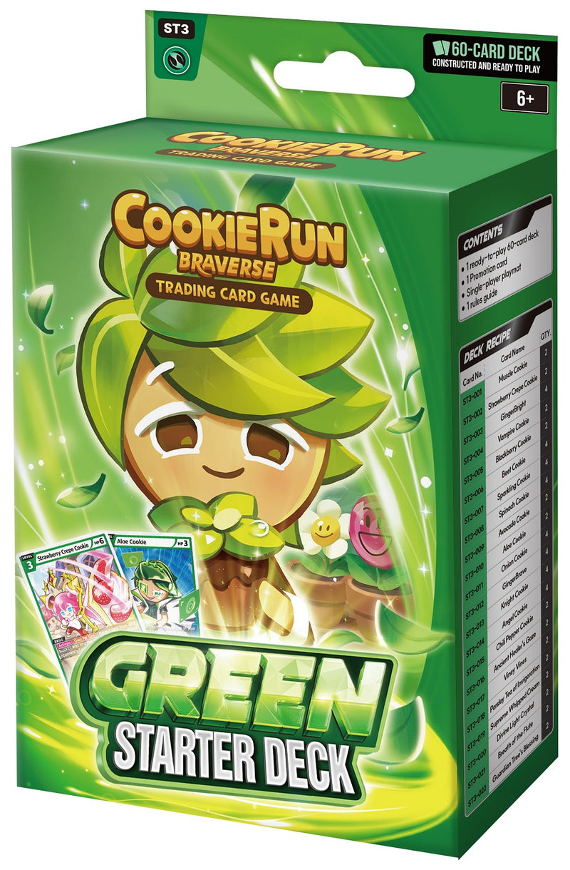 *Pre-Order* CookieRun TCG - Brave Beginning - Starter Deck (Green)