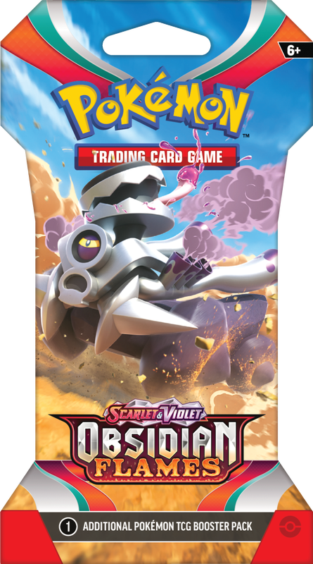 Pokemon - Scarlet And Violet - Obsidian Flames - Sleeved Booster Pack