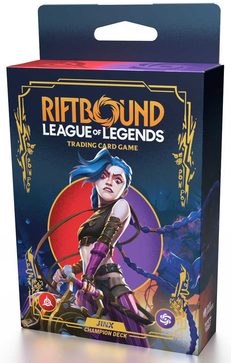 *Pre-Order* League Of Legends TCG - Riftbound - Origins - Champion Deck (Jinx)