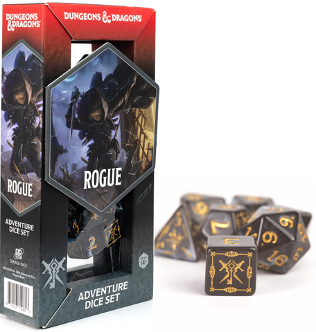 Dungeons &amp; Dragons - Adventure Dice Rogue - Black