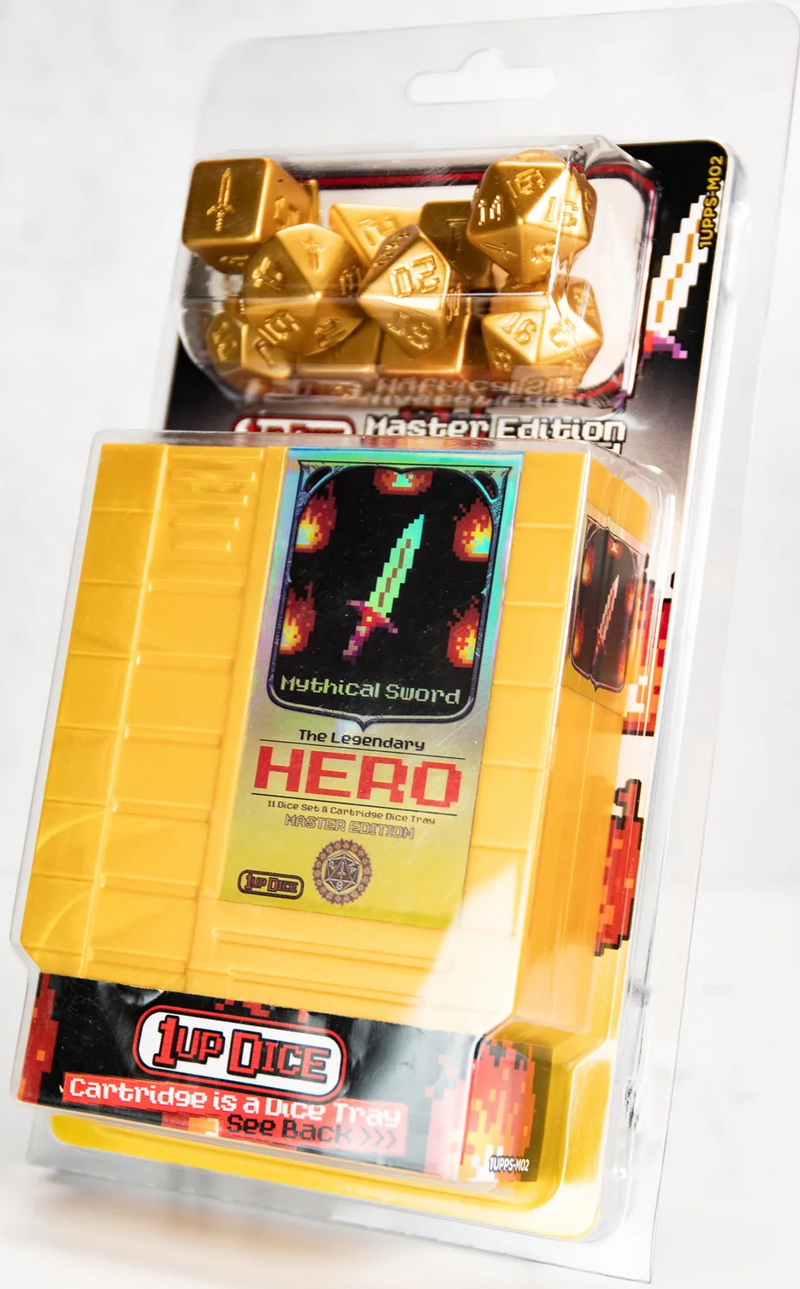 1UP-Dice - Master Edition Mystical Sword - Polyhedral Dice Set