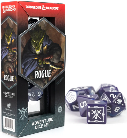 Dungeons &amp; Dragons - Adventure Dice Rogue - Purple