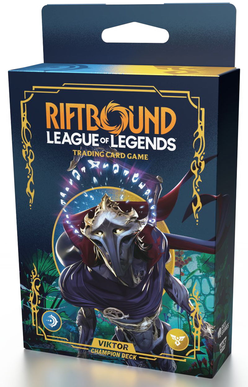 *Pre-Order* League Of Legends TCG - Riftbound - Origins - Champion Deck (Viktor)