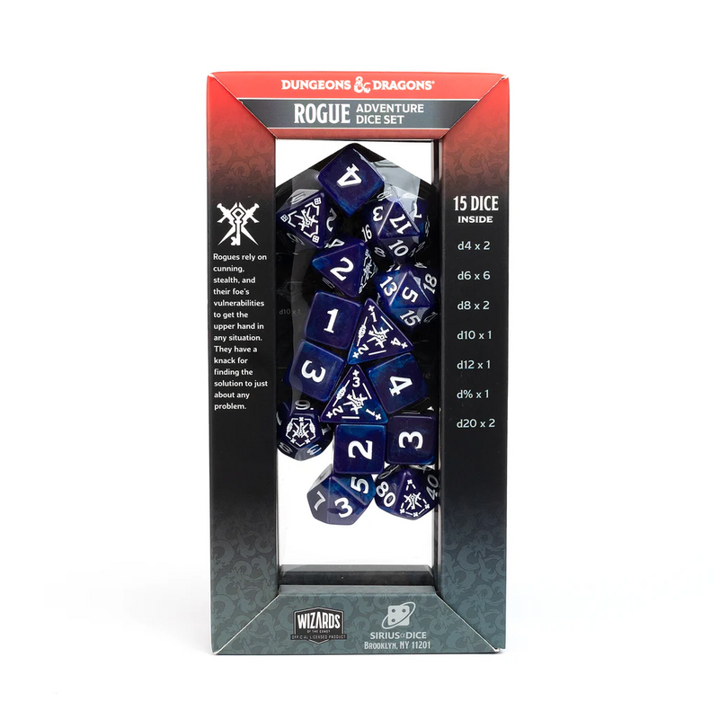 Dungeons & Dragons - Adventure Dice Rogue - Purple