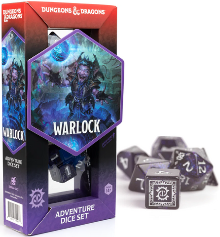 Dungeons &amp; Dragons - Adventure Dice Warlock - Purple
