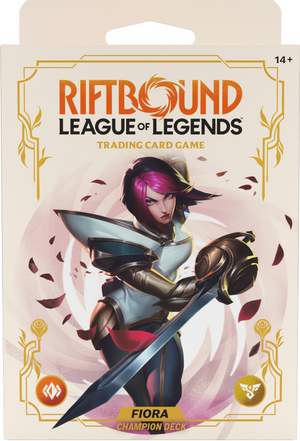 *Pre-Order* League Of Legends TCG - Riftbound - Spiritforged - Champion Deck (Fiora) 