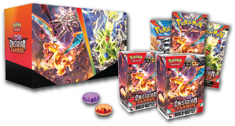 Pokemon - Scarlet And Violet - Obsidian Flames - Build And Battle Stadium